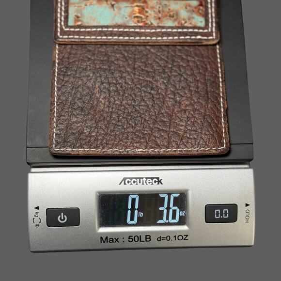 Handcrafted Leather Arrow Pocket Quiver Turquoise Inlay Traditional - Picture 13 of 13